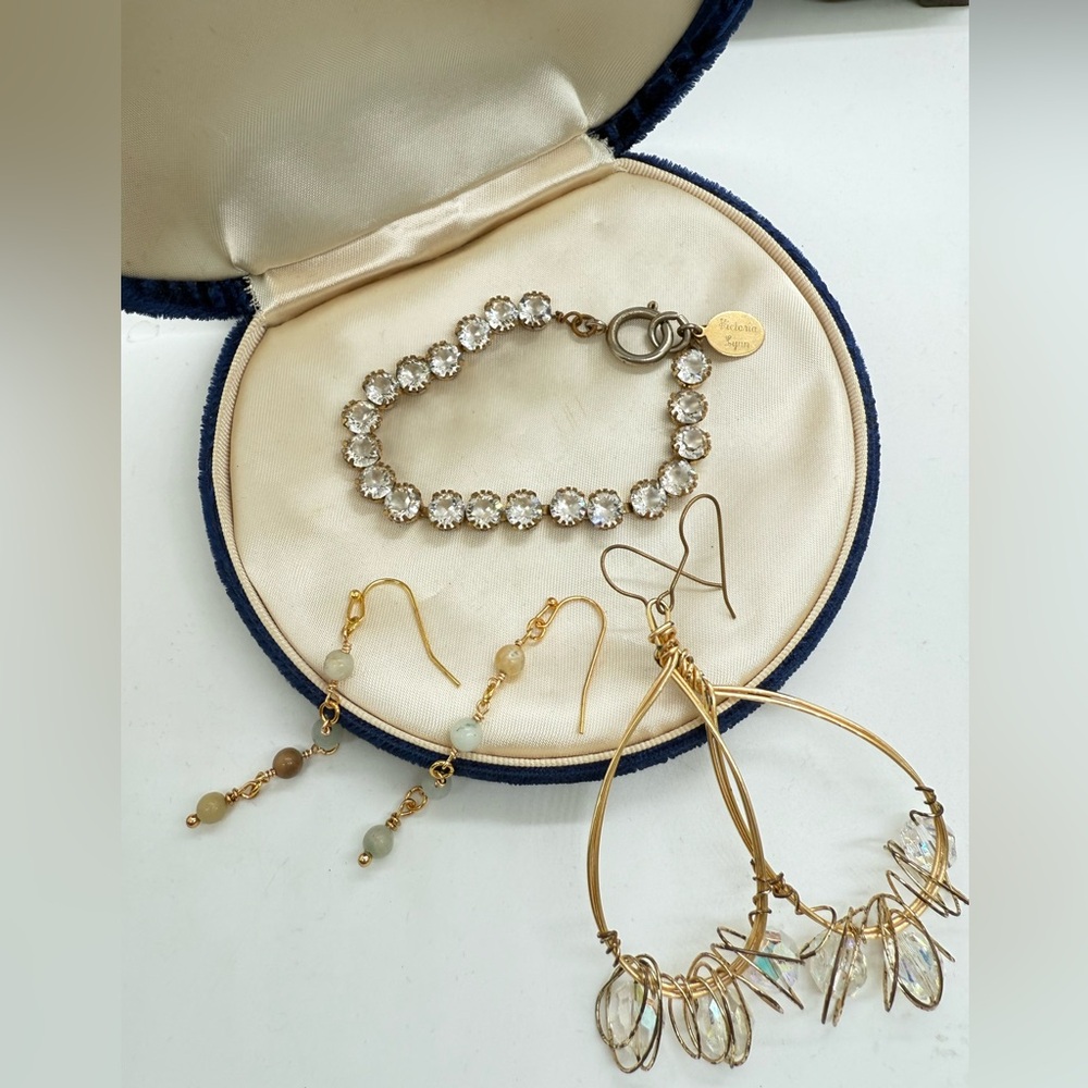 Vintage Rhinestone Crystal Bracelet